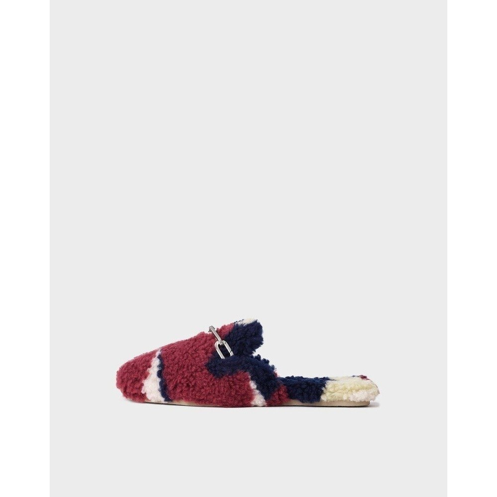 Rag & Bone Essex Sandals Womens US 6 Multicolor Round Toe Slip-On Slide ZAP764